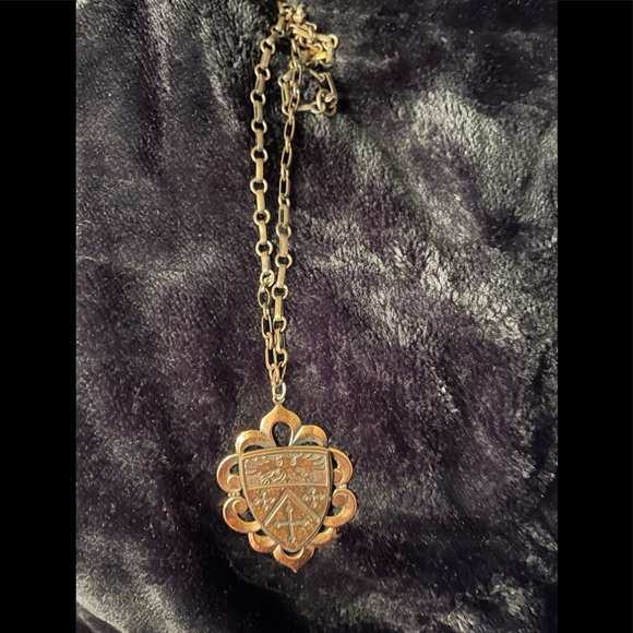 Vintage necklace in copper. BL/BL - Picture 3 of 5